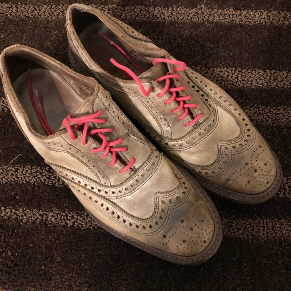 ALLEN EDMONDS Neumok Sz 6.5 Wingtip Shoes